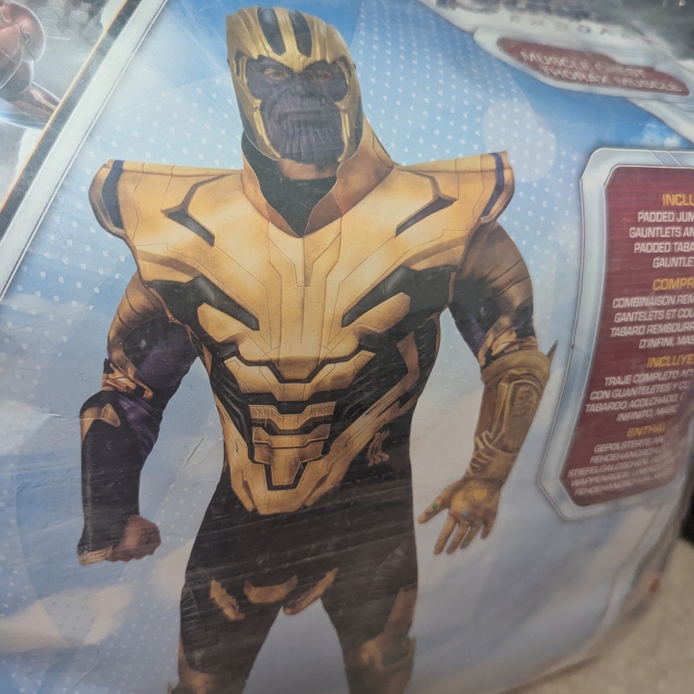 Thanos Adult Costume - Gold and Black